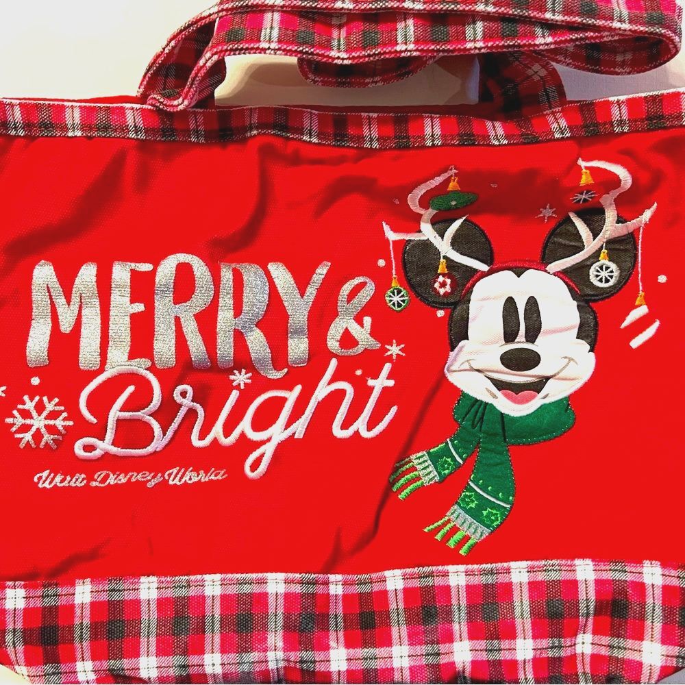 Disney Parks Christmas Tote Bag